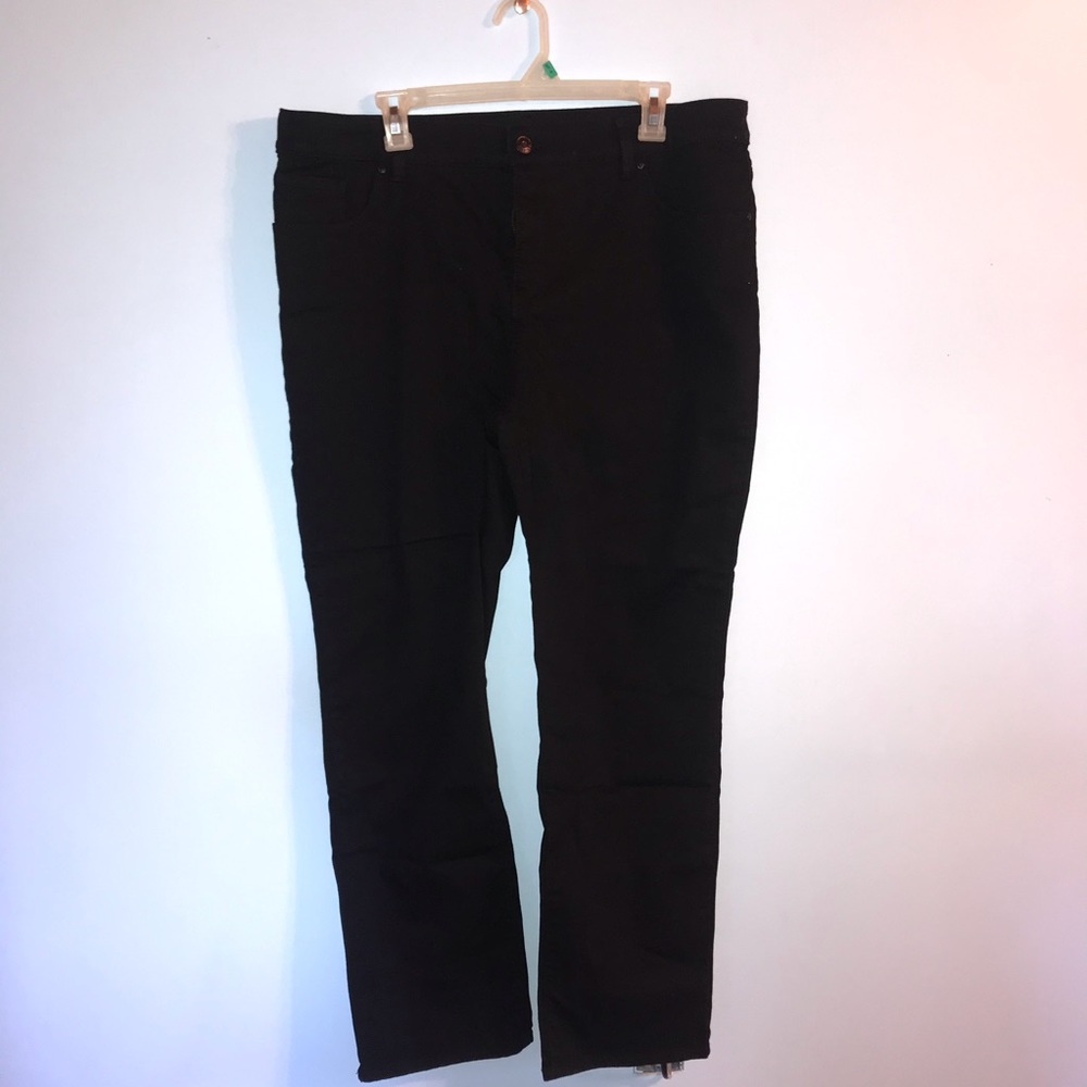 Black Plus Size Chico’s Platinum Jeans
